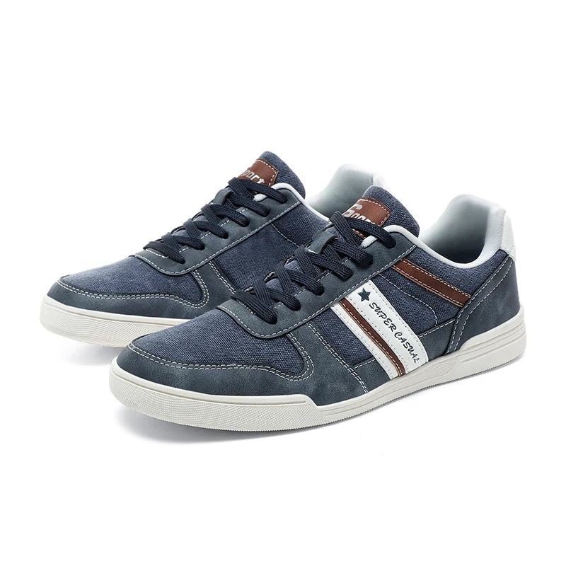 New Les Chaussures De Sports Tenis Pour Homme Real Cow Leather Men's Sneaker Italy Design Fashion Casual Shoes Big Size 48