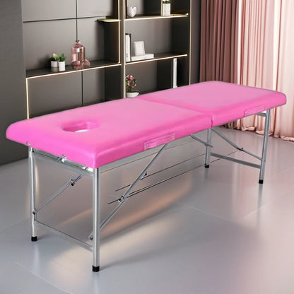 High Quality Portable Collapsible Spa Moxibustion Bed Massage Table Modern Design for Beauty & Tattoo Hot Sale Metal Material