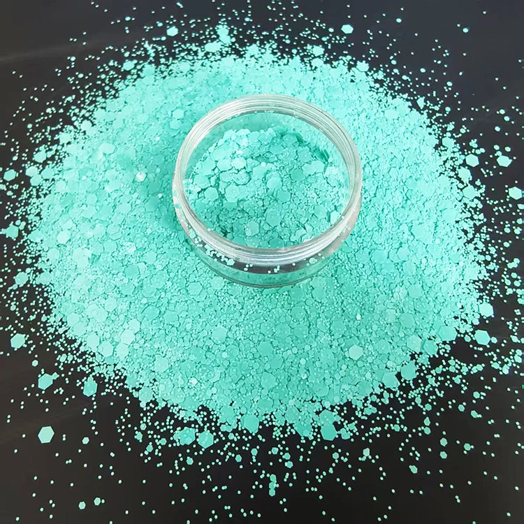 2025 Most Popular High-end JSG Purple PET 1kg Factory Hexagon Glitter Powder for Nail Art with Free Samples