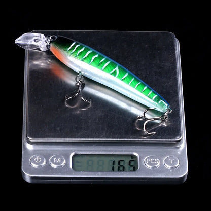 11.5CM/16.5G  Long Casting Sinking Minnow Hard Fishing Lures