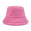 Personalized Color Unisex Fishing Caps Design Custom Furry Winter Fur Fuzzy Fisherman Cap Women Mens Bucket Hat