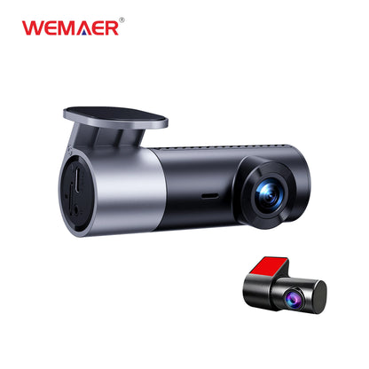 WIFI App Control Car Dash Cam 1080P HD Driving Recorder 24 Hours Parking Monitor Front and Rear Dual Camera With 128G Memory