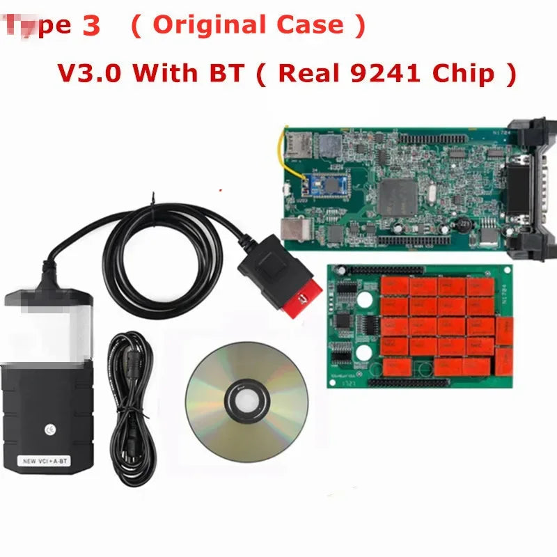 10PCS 2021.11/2020.23 Multidiag Pro TCS DS/ACTM OBD2 Diagnostic Tool 2017.R3 With Keygen /2018.R0 For TCS  For Multi Cars Trucks