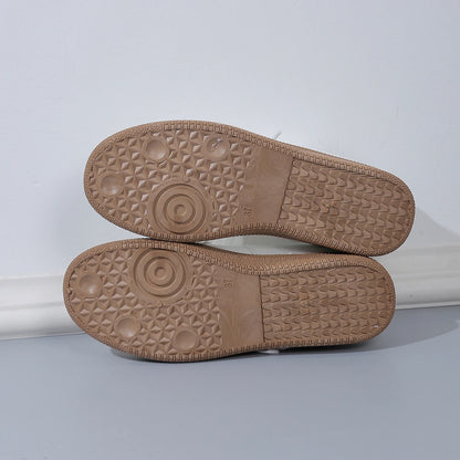 High Quality Casual White Rubber Runners Shoes for Women Fashionable Classic Soft Design Anti-Slip for All Seasons-Summer