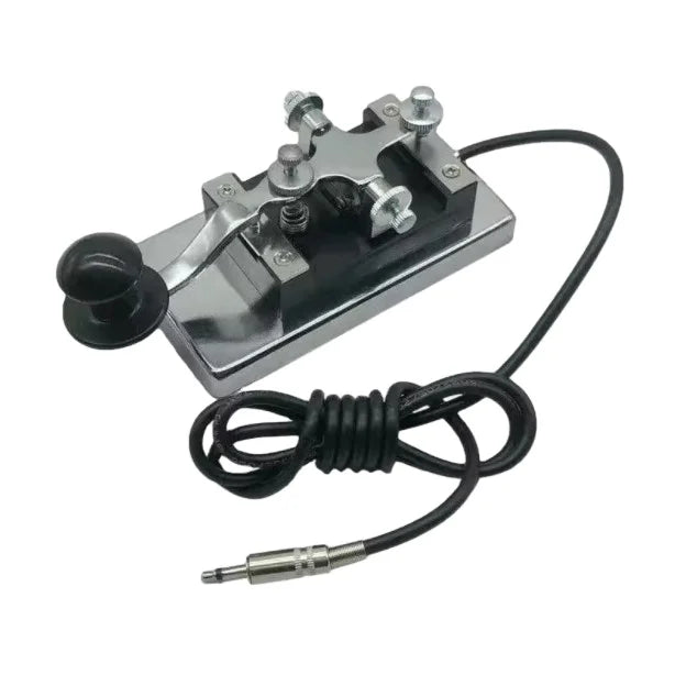 K4 Manual Telegraph Key Morse Key CW Key for Shortwave Radio Morse Code Practices CW Communications