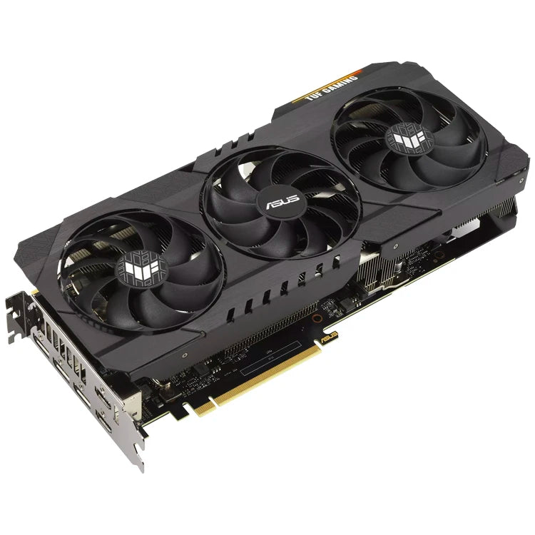 Used ASU'S TUF Gaming GeForce RTX 3090 OC Edition Gaming Graphics Card With 24GB GDDR6X 384-bit Memory