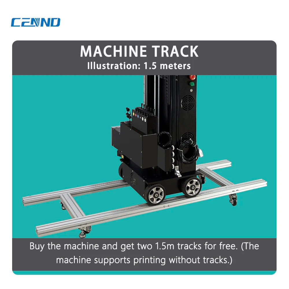 LC-A2C 3D UV Wheel Wall Flatbed Printer DX10 Print Head Portable Semi-Automatic Wall Pen 6-color UV Inkjet Printer