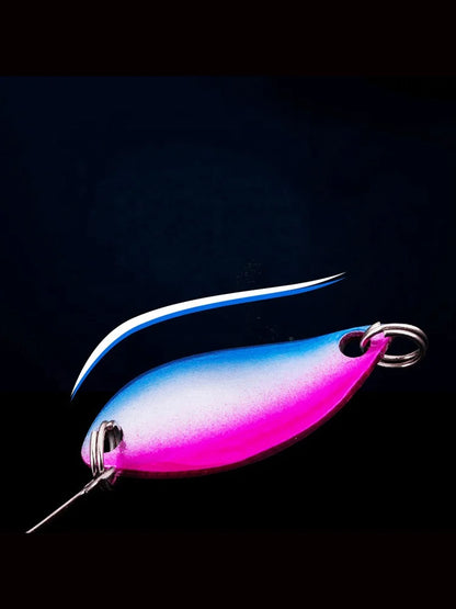Wholesale Fishing Spoon Lures Trout 2.5/3.5/5 g  Metal Spoon Lure 2022  Fishing Tackle Lure Trout Bass Fishing  Artificial Bait