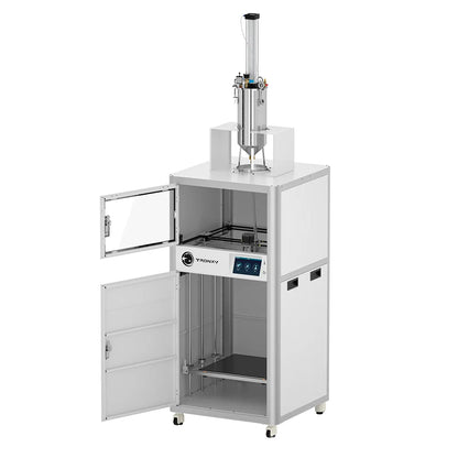 Ceramic Clay 3d Printer Large Size MOORE X4060 Normal Clay Ceramic Slurry Red Porcelain Impresora 400*400*600mm Pottery Machine