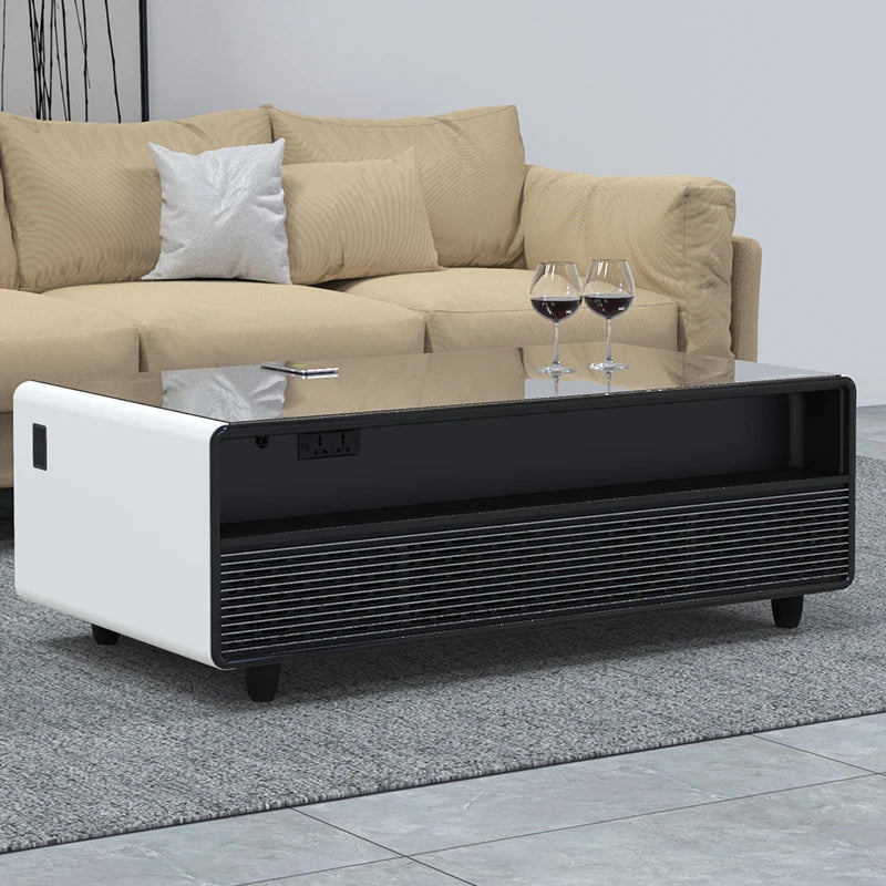 Multifunctional Smart Coffee Table Modern Smart Furniture Fridge Mini Refrigerator Coffee Tables With Music Player