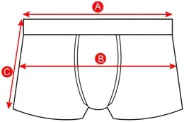 4pieces BONITOS Cotton Boxer Briefs Letter Waistband Men's Panties Print Boxers Underwear Men Underpants Gift Christmas Hat