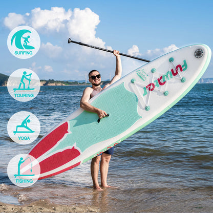 FUNWATER Dropshipping OEM Paddle Board Gonflable Inflatable Stand up sup Padle Board Pedalboard Fishing supboard Suppaddle Bords