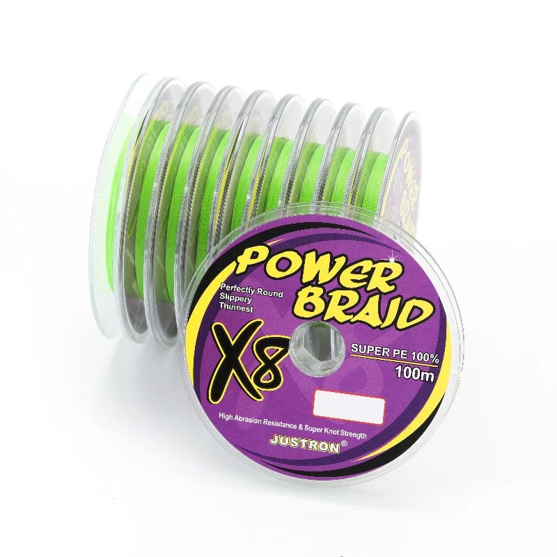 8 Strands Multicolor  1000m PE Fishing Line Super Strong  BRAIDED FISHING LINE
