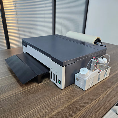 2025 Wholesale A3+ Dtf Printer L18050 for White Black Cotton T-shirt Heat Transfer Pet Film XP600 Printhead Transfer Printing