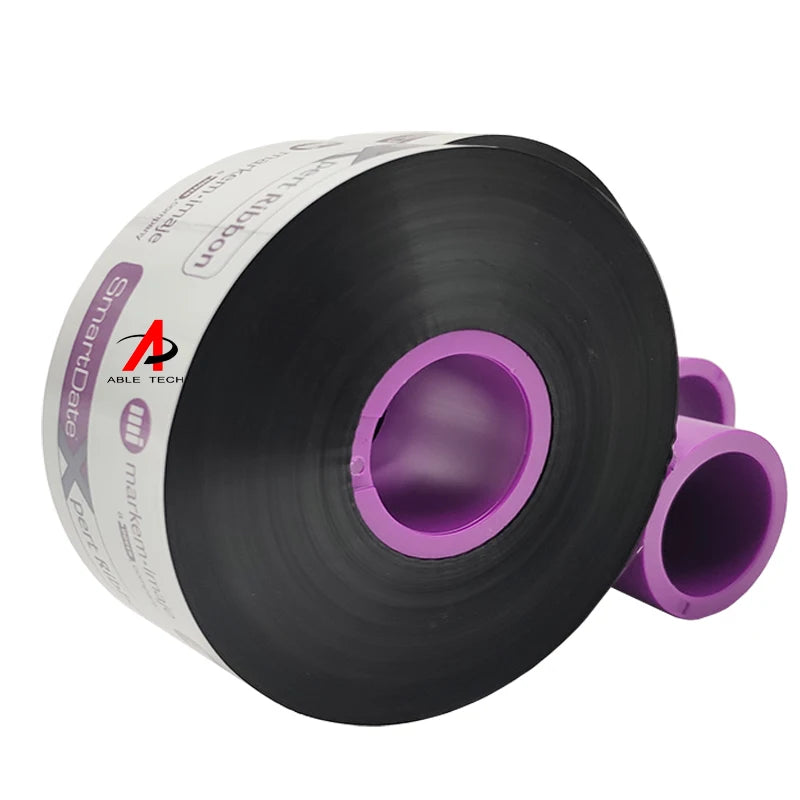 Markem Ribbon 55mm 300 600 1000m Thermal Transfer Overprint Ribbon(TTO)  3910 Near Edge Ribbon for Video Jet Domino LINX
