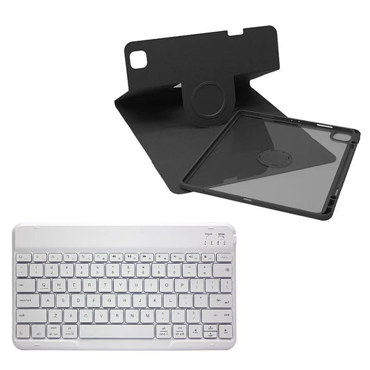 Detachable Magnetic Rotation Tablet Keyboard Case for ipad Pro air 10.5 With Wireless 10inch bluetooth Keyboard With Pencil Slot