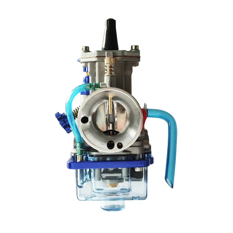 PWK Motorcycle Carburetor 24 26 28 30 32 34mm Universal Racing Carburetor with Power Jet for 2/4-Stroke Engine Motorcycle ATV