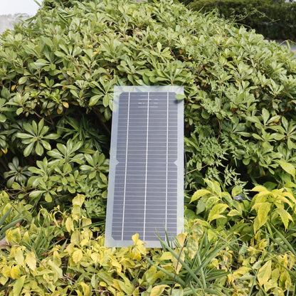 18V 10W Solar Panel Charger Complete Outdoor Camping Mountaineering Travel Solar kit Portable Power Supply For Phone Charging