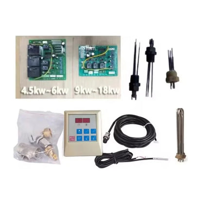 High Quality Steam Generator Sauna Accessories Set Heating Tube/Water Level Probe/Circuit Board/Control Panel