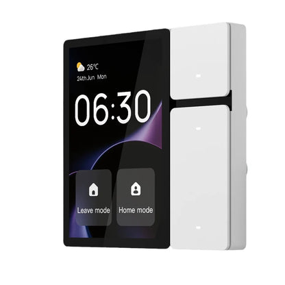3.5inch Infrared  Gateway Remote Control Tuya WIFI 3gang Smart Switch Home Multi-Function Touch Screen Control 240v