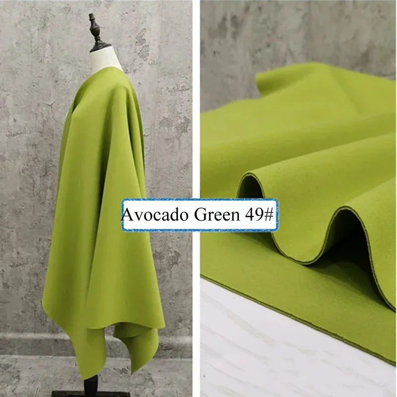 Stretch Spandex Knit Space Cotton Fabric Air Layer for Baseball Jacket Skirt Sewing DIY Face Mask Per Half Meter