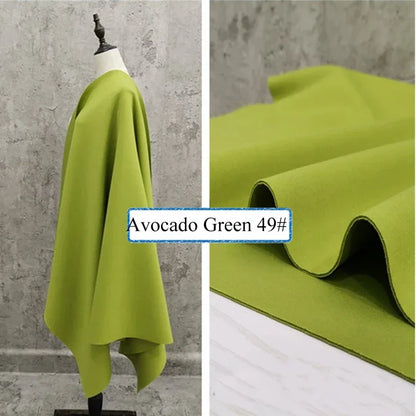 Stretch Spandex Knit Space Cotton Fabric Air Layer for Baseball Jacket Skirt Sewing DIY Face Mask Per Half Meter