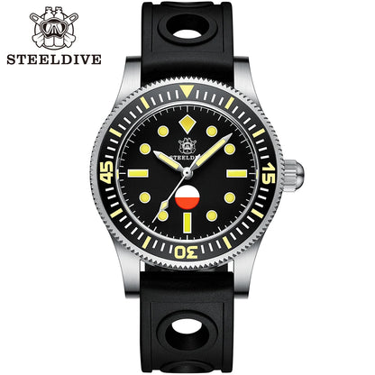 New Arrival! SD1952T 300m Waterproof Steeldive Brand Sapphire Watch Glass Luxury Automatic Mechanical Diving Watch Men