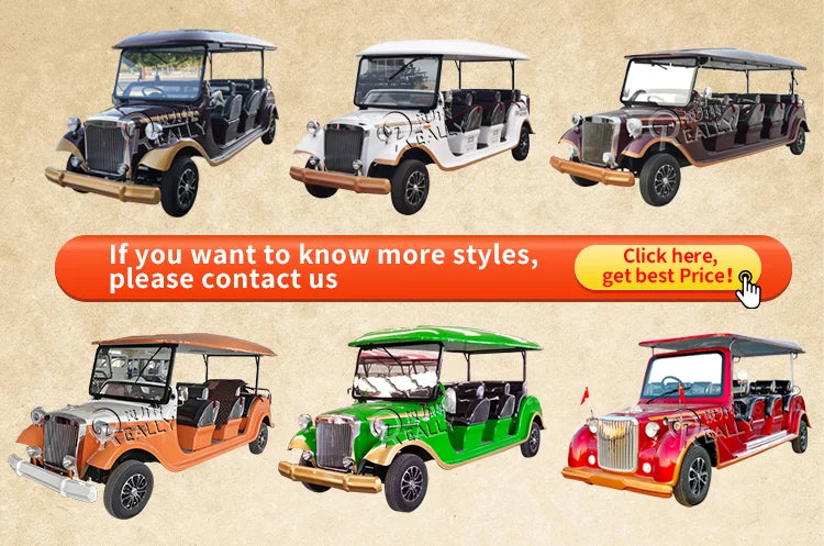 2025 Best Selling Items Sightseeing Car Electric Shuttle Bus Sightseeing Bus & Car