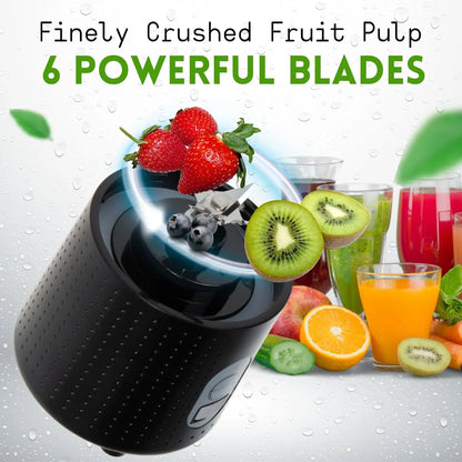 2024 Hot Sale DENORGIN A1 Portable Juicer Blender 350ml USB & Battery Operated Household Use with LFGB CE ROHS Certifications