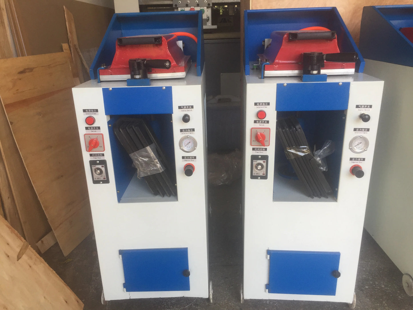 Air-bag Cover Type Sole Attaching Pressing Machine Spare Parts