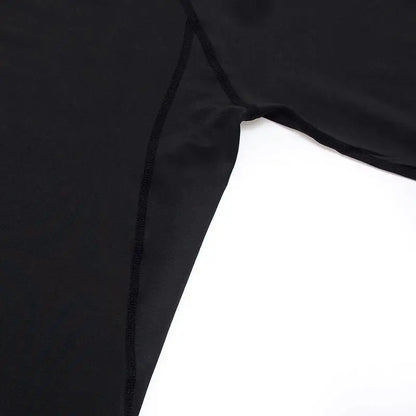 Men's Thermal Underwear Set MMA Tactics Leggings Solid Color Costume Compress Fitness Long Johns Men Winter Brands  Men