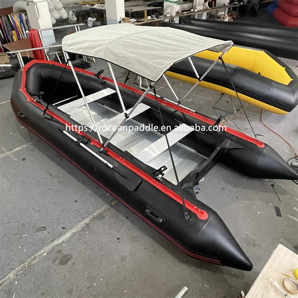 Flood Control and Rescue Thickened Inflatable Rubber Boats/assault Boats/fishing Boats for 5-8 Persons