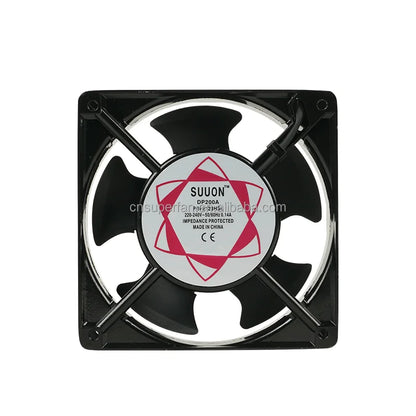4 Inch Cheap Price 120x120x38 Cabinet AC Cooling Fan for Egg Incubator DP200A P/N2123XSL 12cm 12038 220V 0.14A Axial Cooling Fan