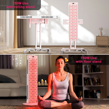Hot Item 750w Red Light Therapy Panels 630nm 660nm 810nm 830nm 850nm Skin Treatment Infrared Light Therapy Device