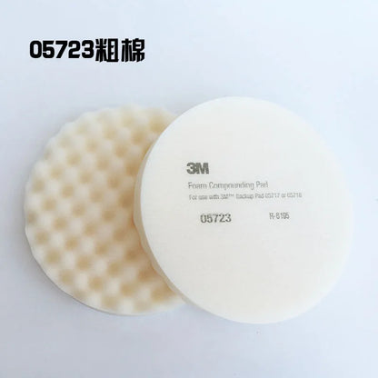 8 Inch 3M 05725 /05723 Car Polishing 200mm Car Wash Sponge Detail Cleaning Pad Cushion Felt Spray Paint Surface Treatment