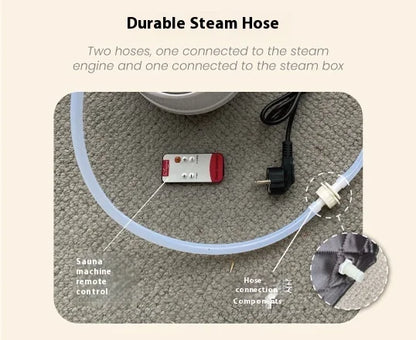 Modern Portable Red Cedar Whole-Body Sauna Box Acrylic Household Steam Room Pentagonal Design Cross-Border Supply Manufacturers