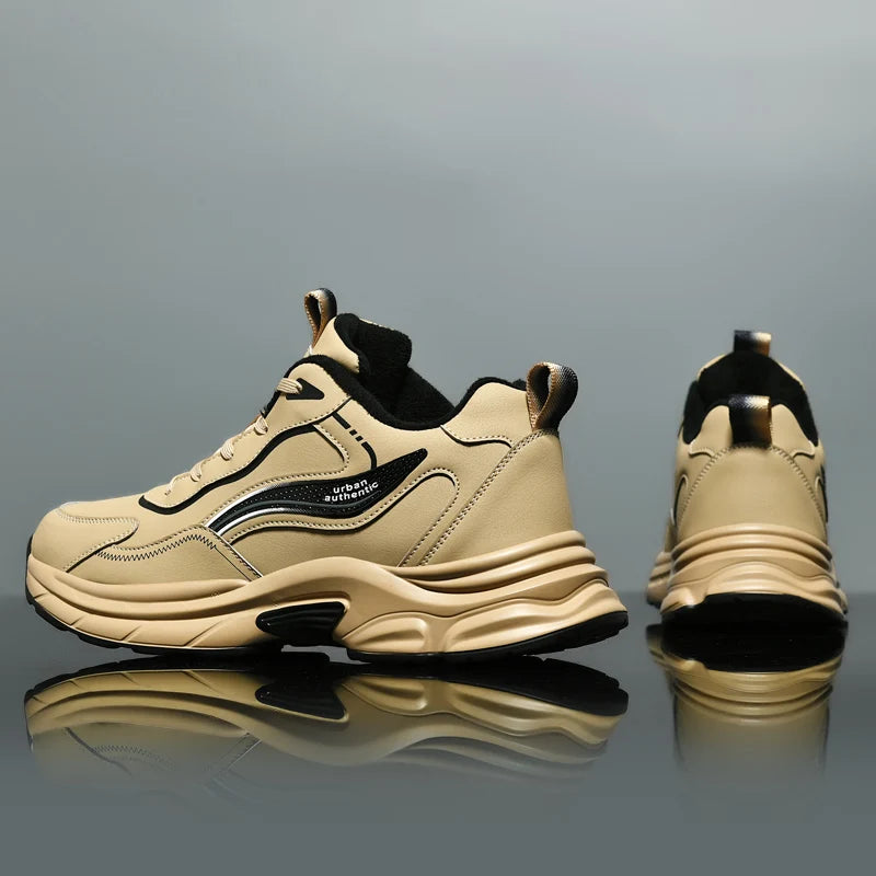 2025 Brand Logo Custom Large Size US 13 14 EU 47 48 Man Sports Sneakers Blank Leather Winter Warm Walking Running Shoes for Men