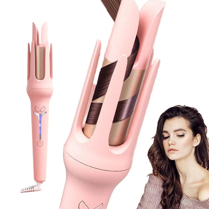 New Style Ceramic Tourmaline Curling Wand Adjustable Temperature Hair Curler Iron for Natural Waves