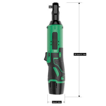 Battery Powered 12V Ratchet Wrench Electric Impact Wrench DIY Grade 45Nm Torque for Car Local US Warehouse