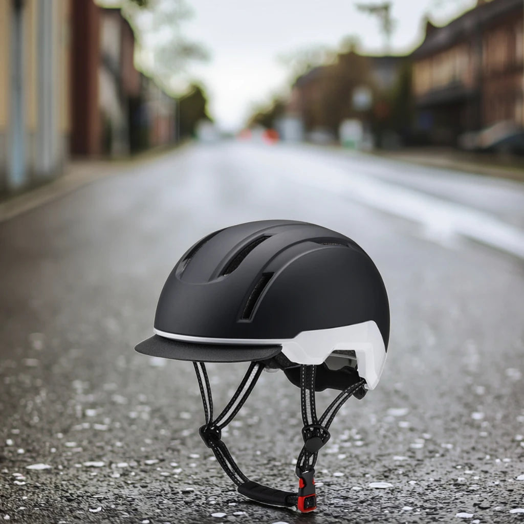 Keplo CE Dual Sport Unisex E Scooter & Mountain Bike Helmet Ultralight Adjustable Durable PC+EPS Material Outdoor Cycling Safety