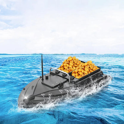 Fixed Speed Cruise 1.9kg Loading 500m Remote Control 4 Hours Battery Life Intelligent Remote Control Fishing Bait Boat