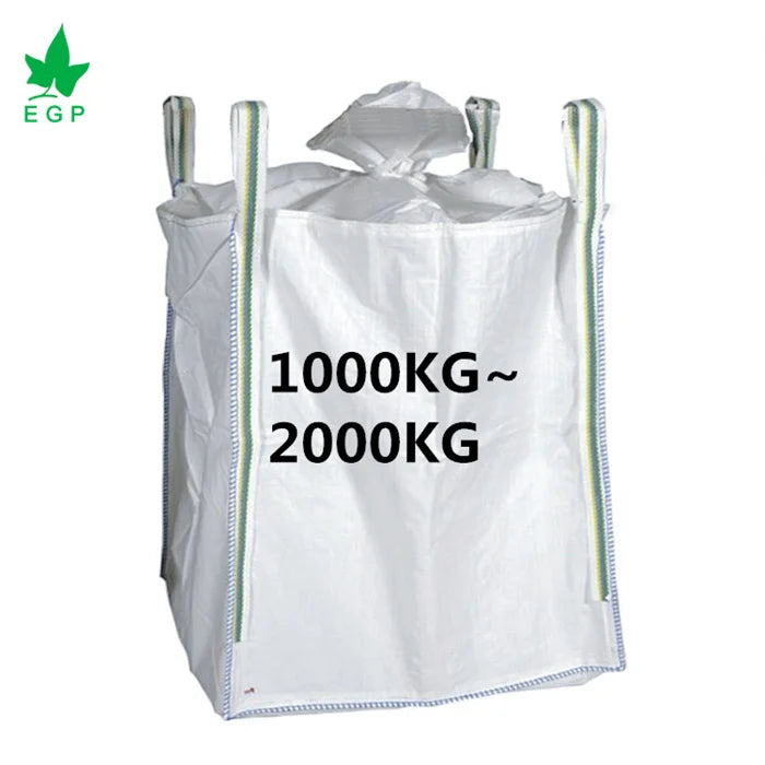 EGP Big Bag 2200lbs PP Woven Bag 1000kg 1100kg 1200kg 1300kg 1400kg 1500kg FIBC Bag for Agriculture Industry Uses