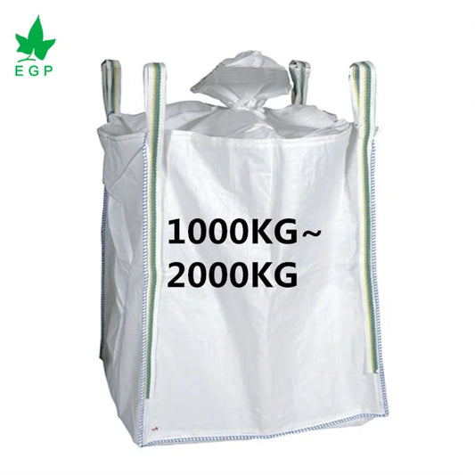 EGP Big Bag 2200lbs PP Woven Bag 1000kg 1100kg 1200kg 1300kg 1400kg 1500kg FIBC Bag for Agriculture Industry Uses