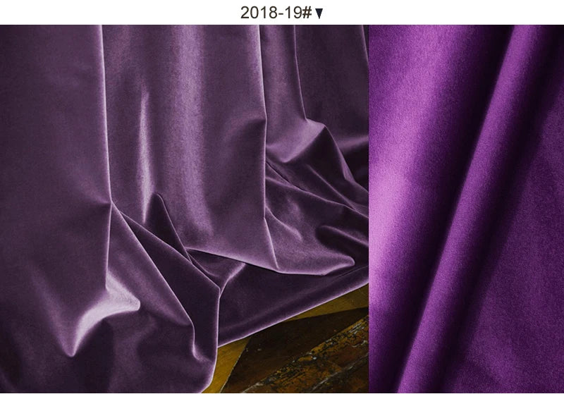 High Shading Velvet Blackout Curtain For Bedroom Insulating Modern Style Windows Living Room Curtain Home Decoration Custom Made