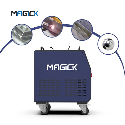 Small Size Easy Transport 800W Portable Air Cooler Fiber Laser Handheld Welding Machine