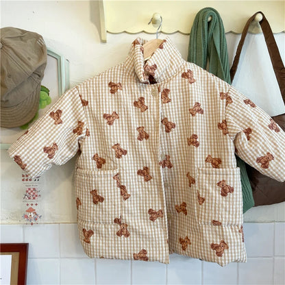 2021 Winter Kids Baby Girls Boys Autumn Winter Full Sleeve Solid Knitted Outwear Coat Ins Style Children Girls Cardigan Sweater