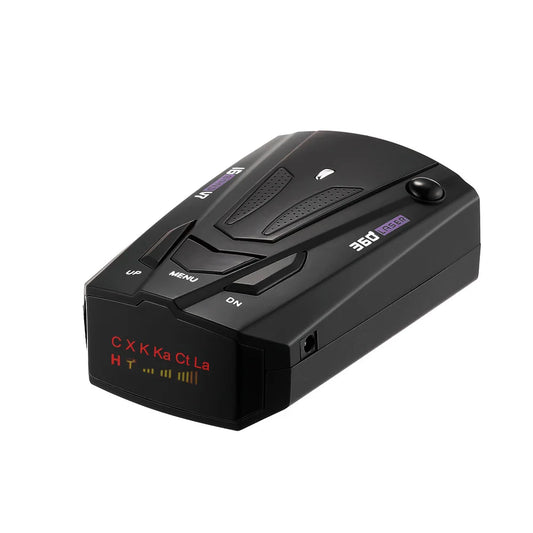 High Quality High Sensitivity Auto Radar Detector 360° Scanning  GPS Speed Limit Alarm for Cars