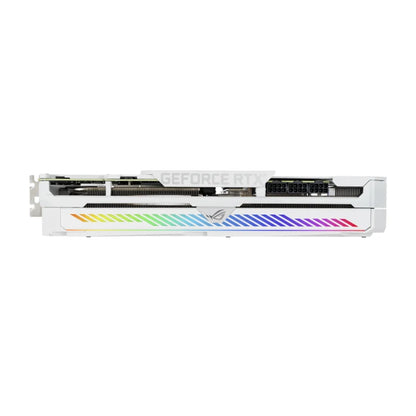 Used ASU'S ROG Strix GeForce RTX 3080 OC WHITE V2 Gaming Graphics Card with 10GB GDDR6X 320-bit Memory