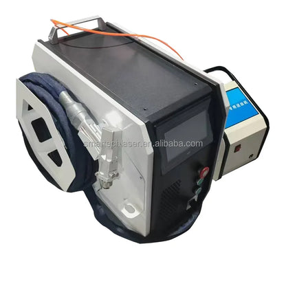 Portable 900W/1500W Fiber Laser Welder Handheld Metal Welding Machine with Air Cooling 25kg New Condition