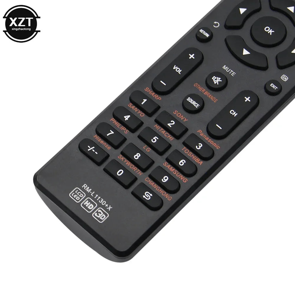 Universal Remote Control Rm-L1130+X For All Brand Tv Smart Tv Remote Control Comfortable To Use For LED TV Or LCD TV